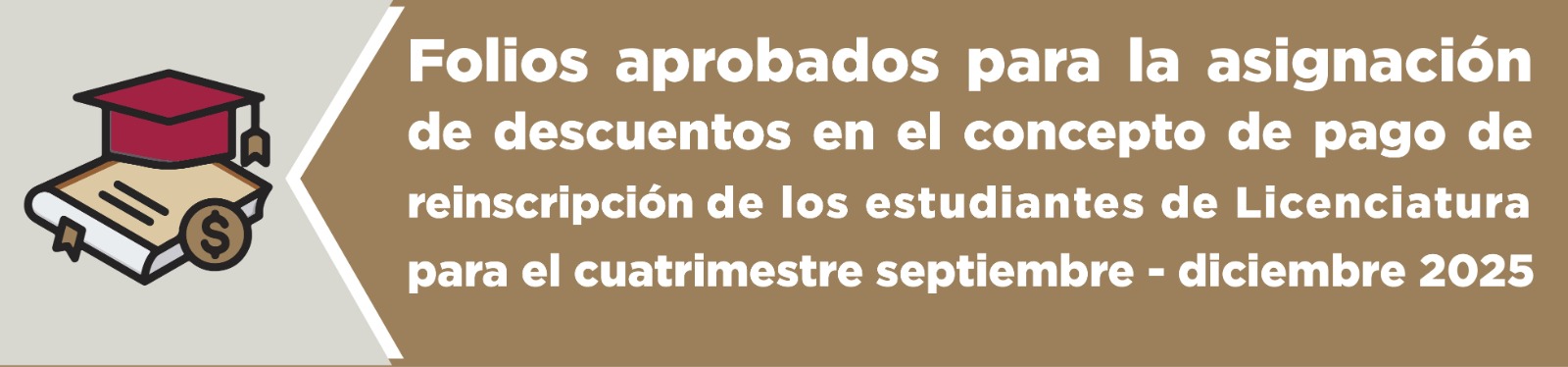 Convocatoria descuesntos Lic.