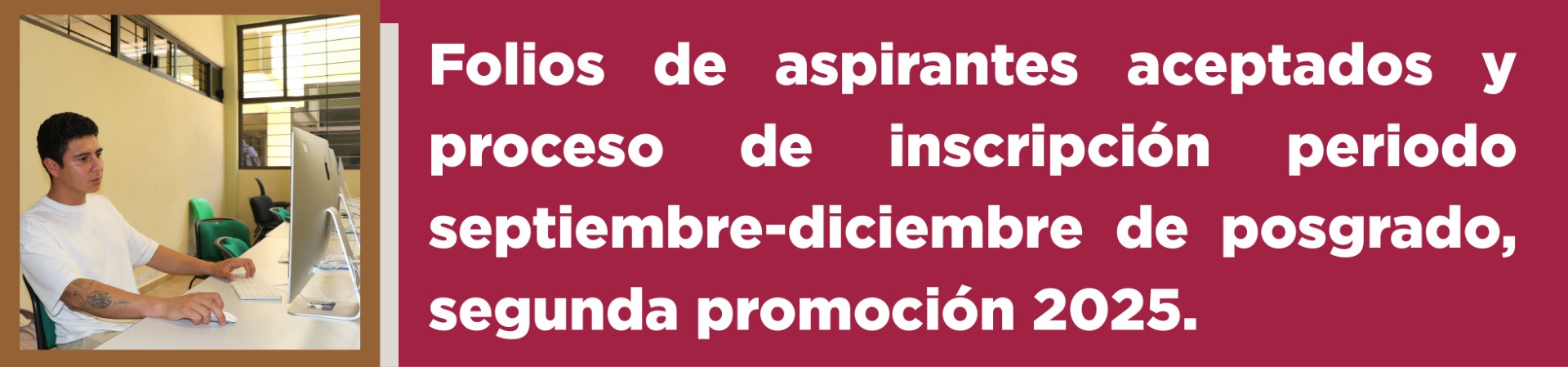 Folios de aspirantes aceptados MAD